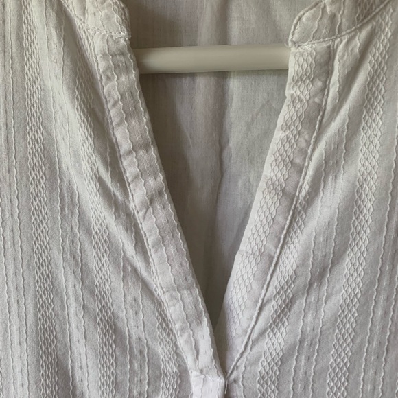 MNG Mango White Cotton Dress XS/2 - Picture 3 of 9